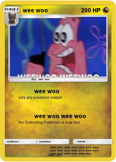 Pokemon wee woo