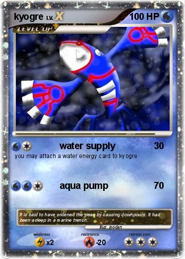 Pokemon kyogre