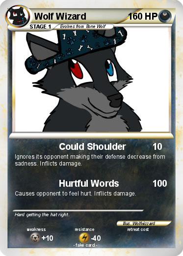 Pokemon Wolf Wizard