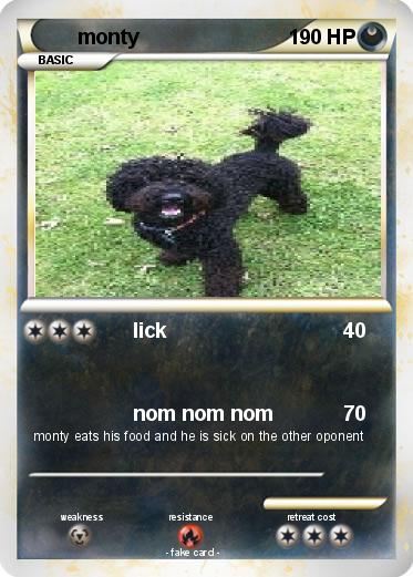Pokemon monty