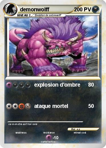 Pokemon demonwolff