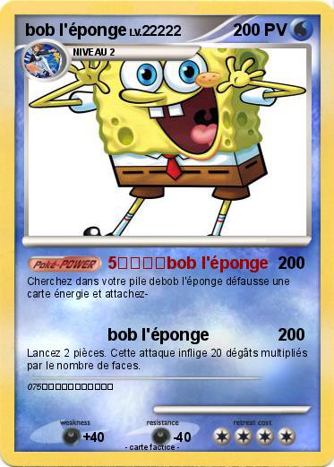 Pokemon bob l'éponge