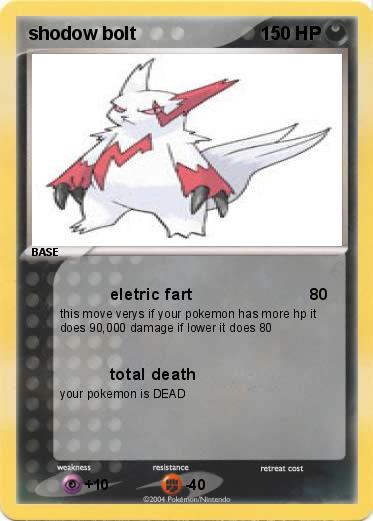 Pokemon shodow bolt