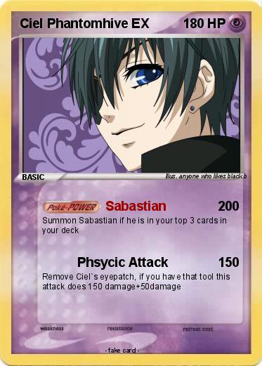 Pokemon Ciel Phantomhive EX