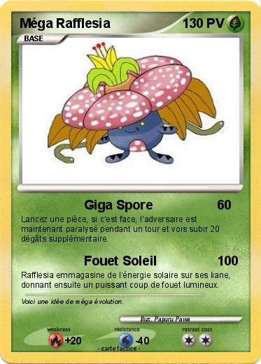 Pokemon Méga Rafflesia