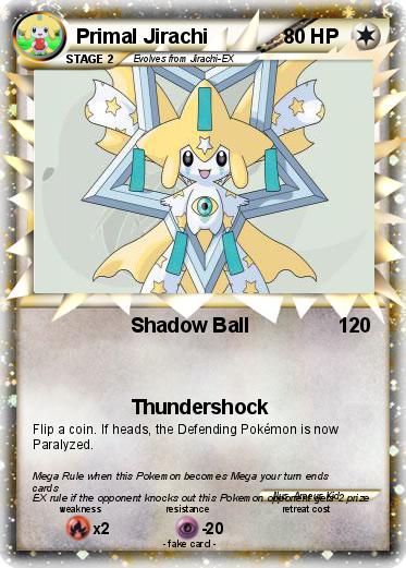 Pokemon Primal Jirachi