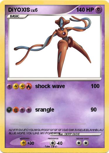 Pokemon DiYOXIS