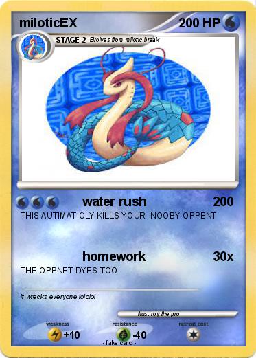Pokemon miloticEX