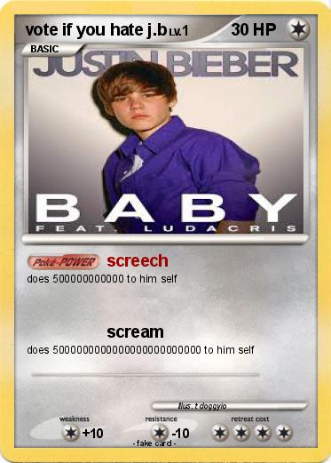 Pokemon vote if you hate j.b