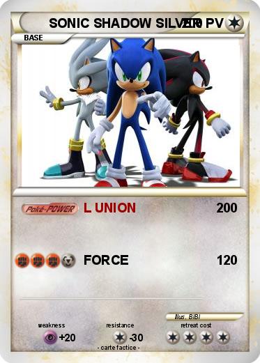 Pokemon SONIC SHADOW SILVER