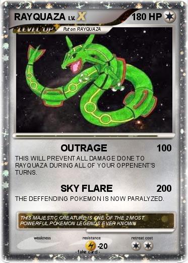 Pokemon RAYQUAZA