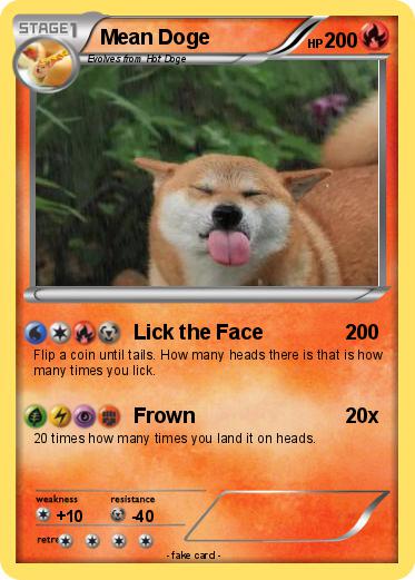 Pokemon Mean Doge