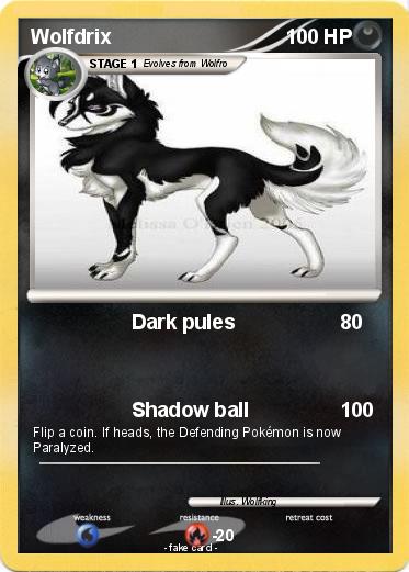 Pokemon Wolfdrix