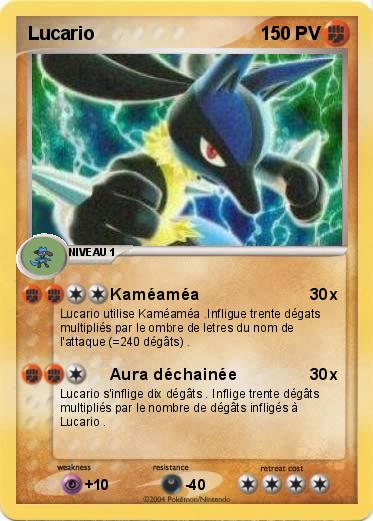 Pokemon Lucario 