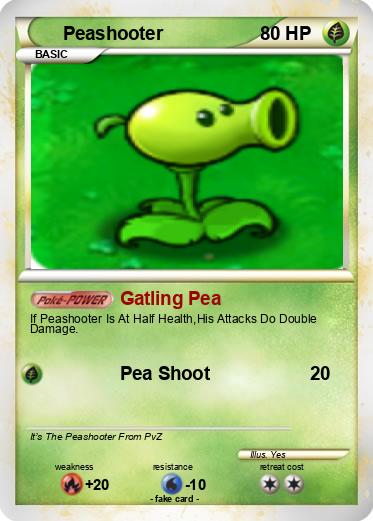 Pokemon Peashooter