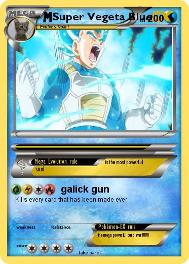 Pokemon Super Vegeta Blue