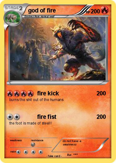 Pokemon god of fire