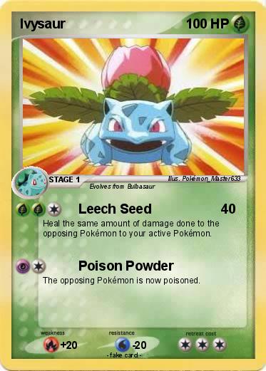 Pokemon Ivysaur