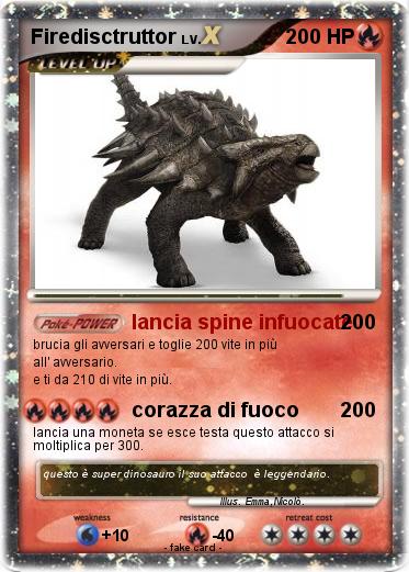 Pokemon Firedisctruttor
