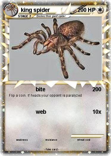 Pokemon king spider