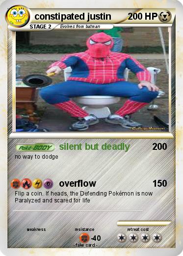 Pokemon constipated justin
