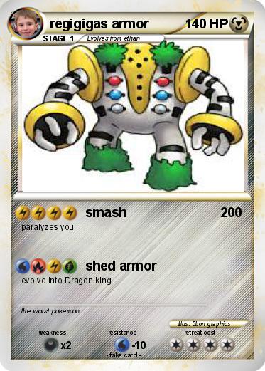 Pokemon regigigas armor