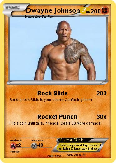 Pokemon Dwayne Johnson