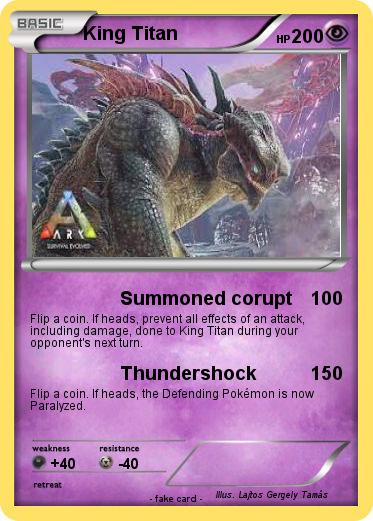 Pokemon King Titan