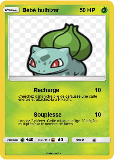 Pokemon Bébé bulbizar