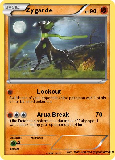 Pokemon Zygarde