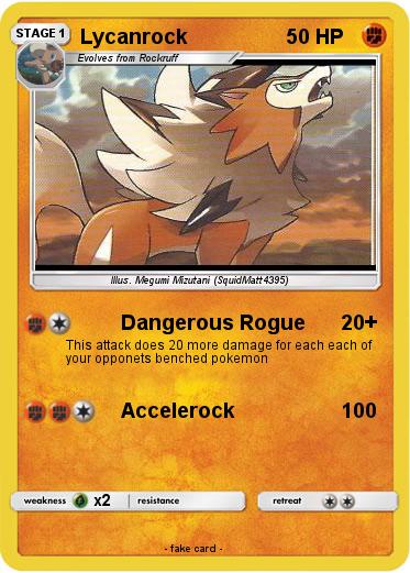 Pokemon Lycanrock