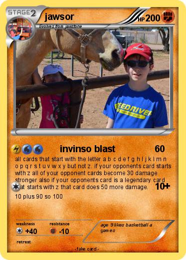 Pokemon jawsor