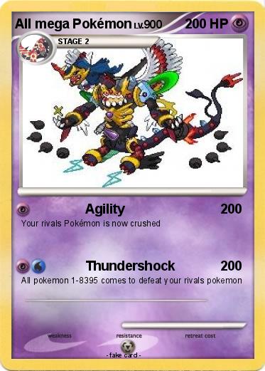 Pokemon All mega Pokémon