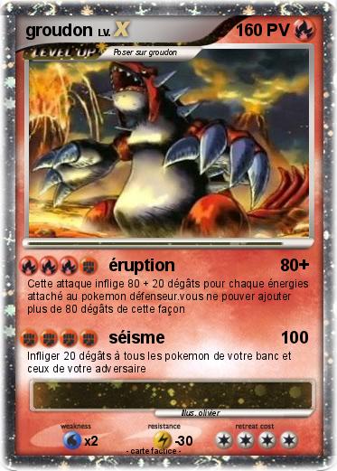 Pokemon groudon