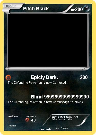 Pokemon Pitch Black