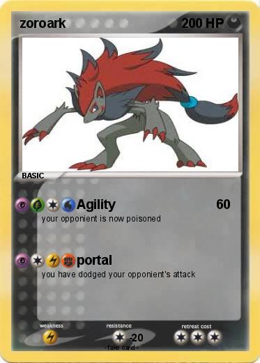 Pokemon zoroark
