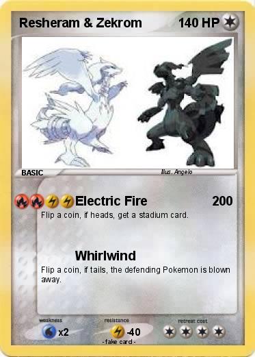 Pokemon Resheram & Zekrom