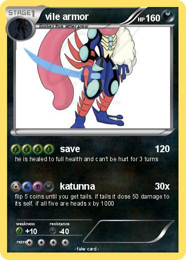 Pokemon vile armor
