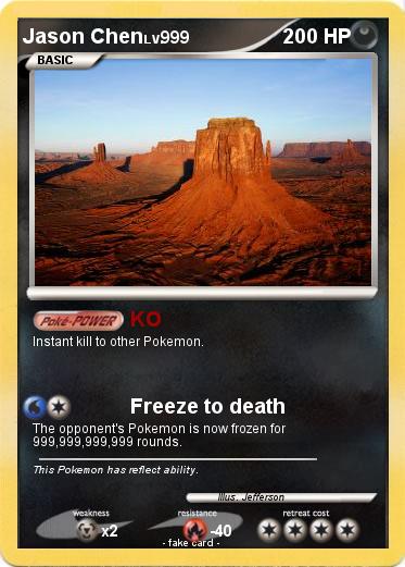 Pokemon Jason Chen