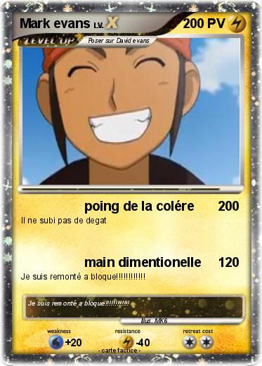 Pokemon Mark evans
