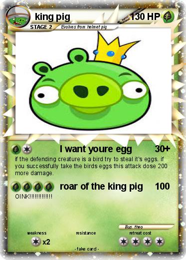 Pokemon king pig