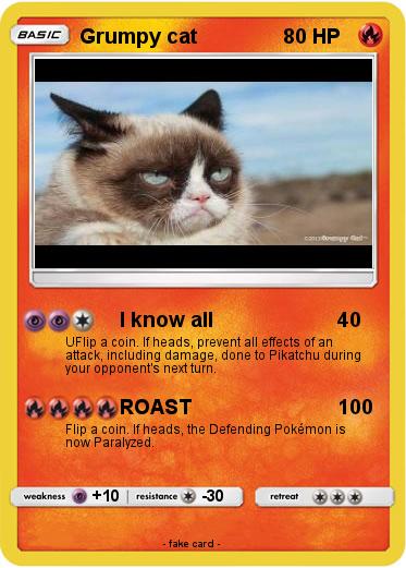 Pokemon Grumpy cat
