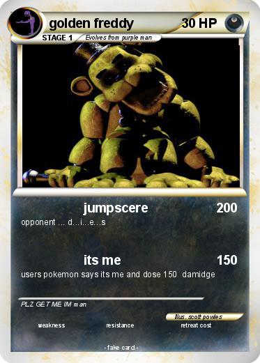 Pokemon golden freddy