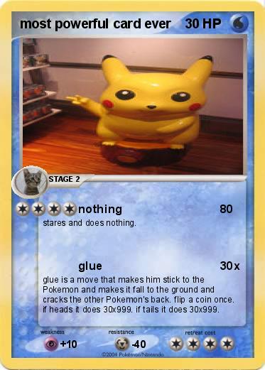 Pokemon most powerful card ever