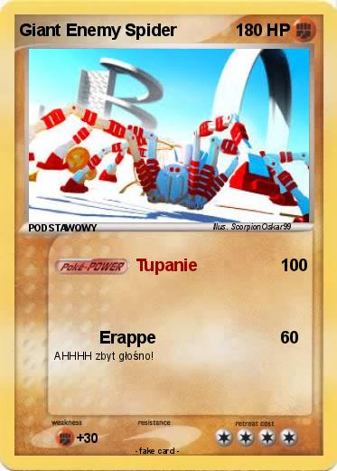 Pokemon Giant Enemy Spider