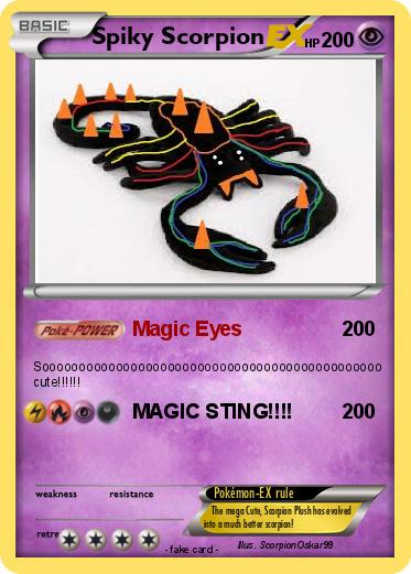 Pokemon Spiky Scorpion