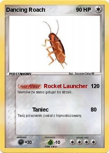 Pokemon Dancing Roach