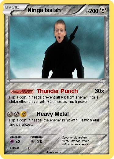 Pokemon Ninga Isaiah