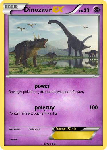 Pokemon Dinozaur