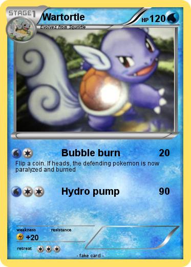 Pokemon Wartortle